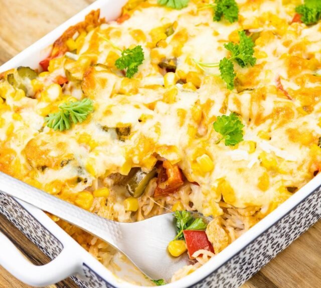 Запіканка з м'ясом гірос