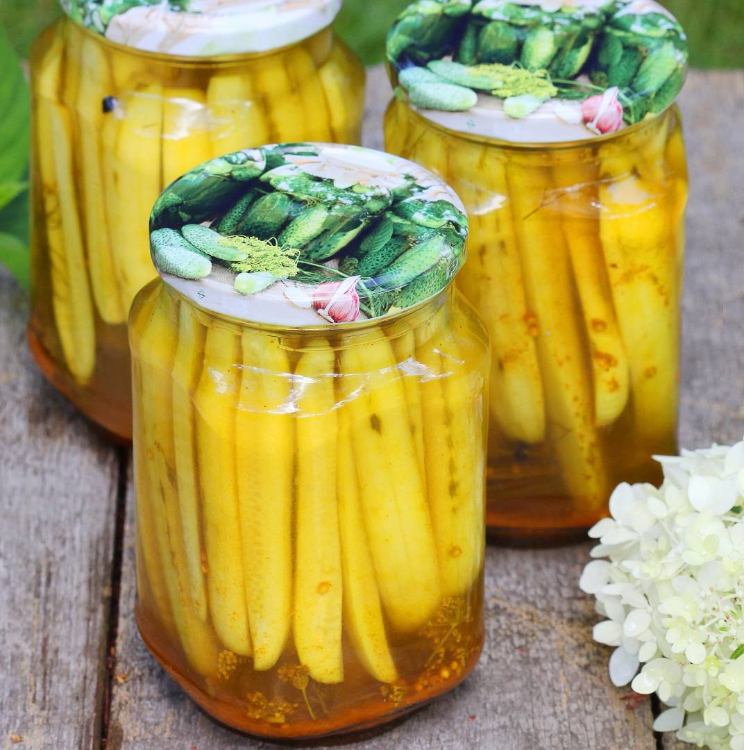 Огірки з каррі