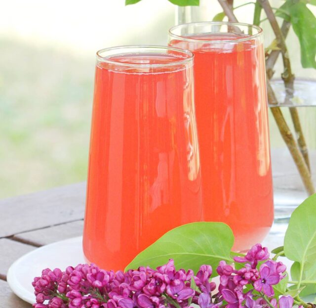 Компот з ревеню