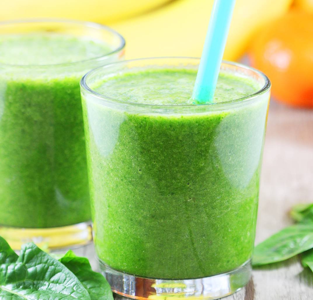 Коктейль зі шпинатом