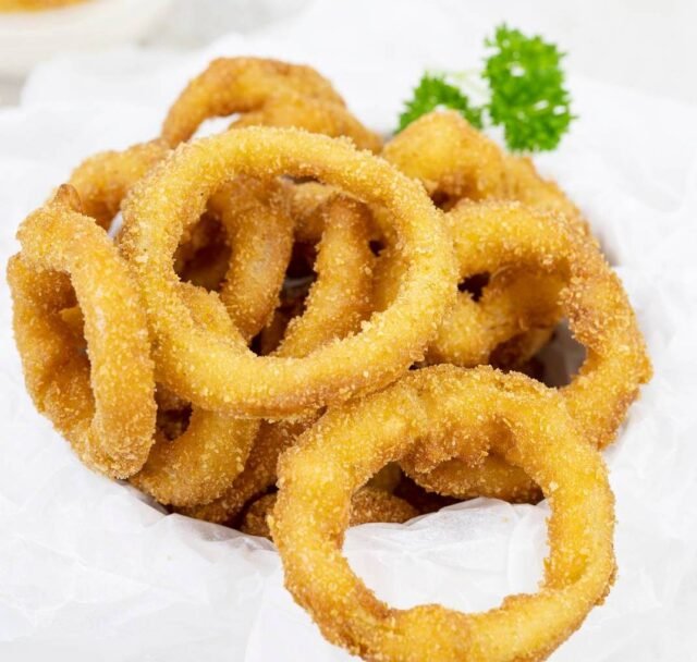 Хрумкі цибулеві кільця