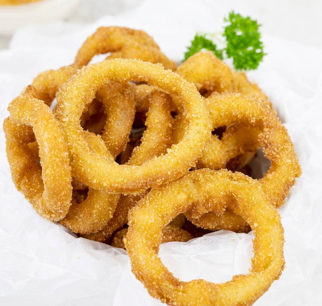 Хрумкі цибулеві кільця