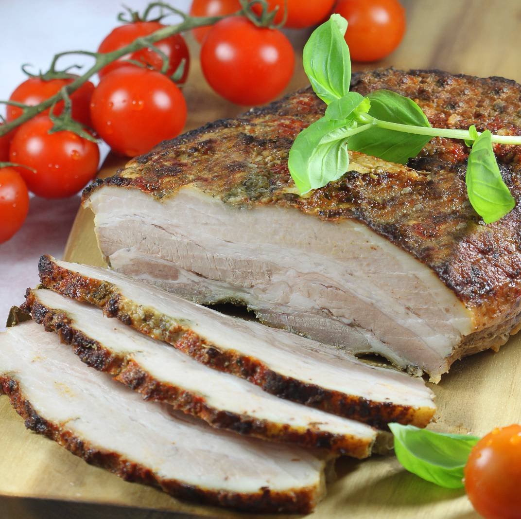 Бекон в духовці