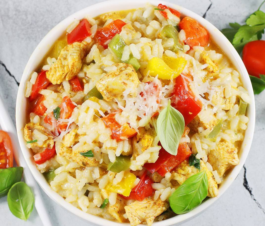 Різотто з куркою