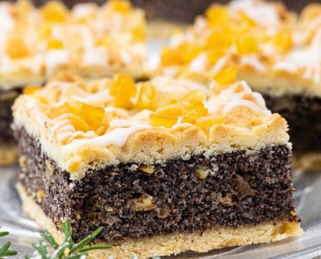 Пиріг з маком у листковому тісті