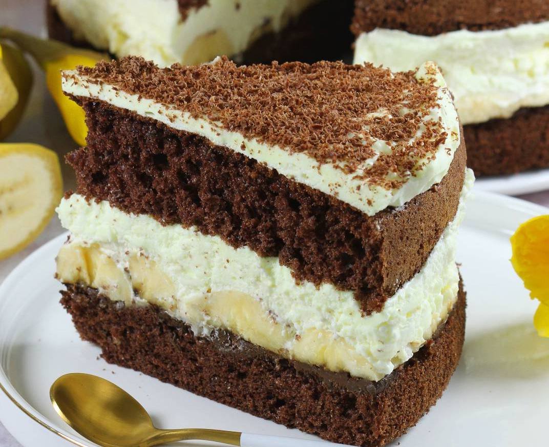 Банановий торт