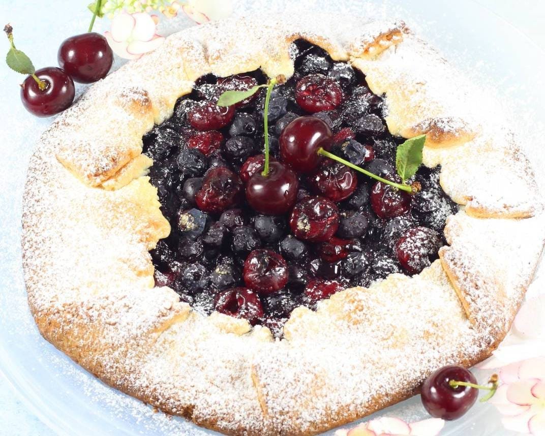 Простий фруктовий пиріг