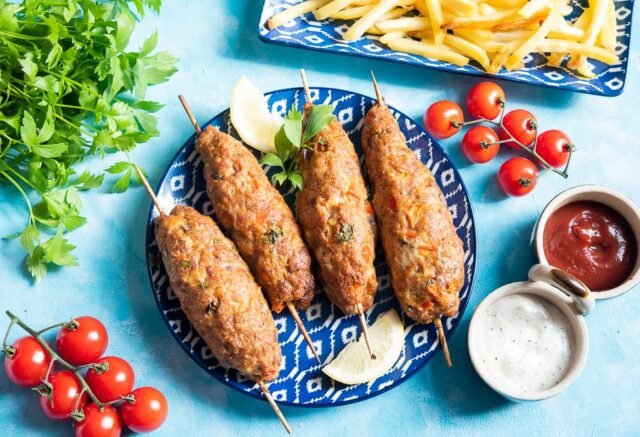 Кофти - шашлички з фаршу