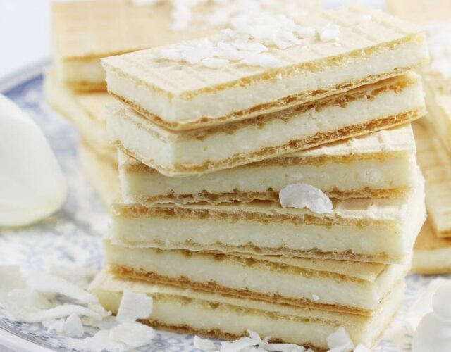 Домашні кокосові вафлі