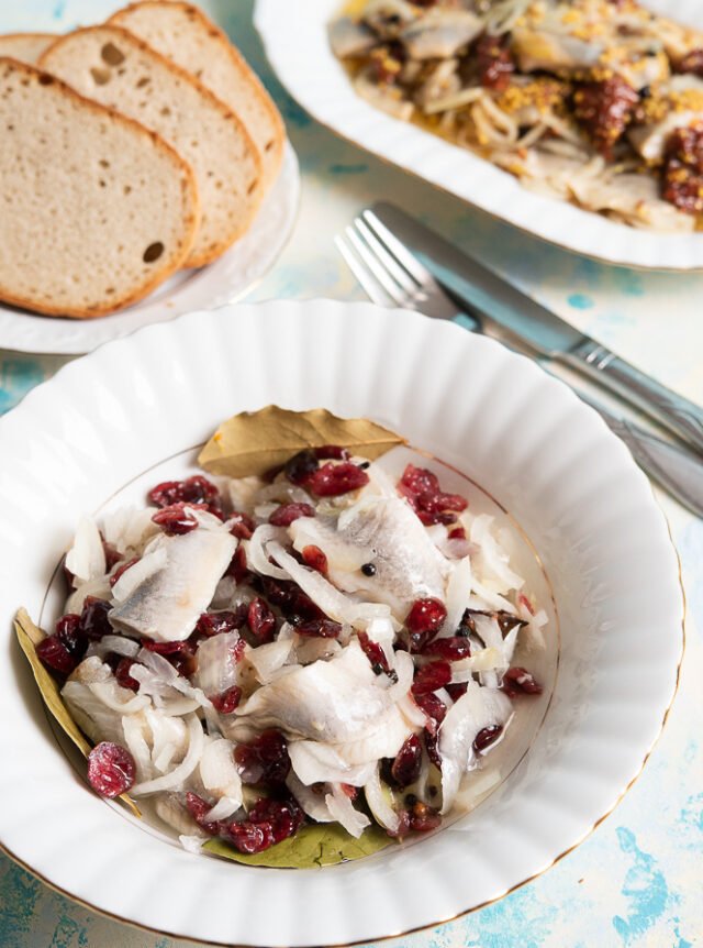 Салат оселедець з журавлиною