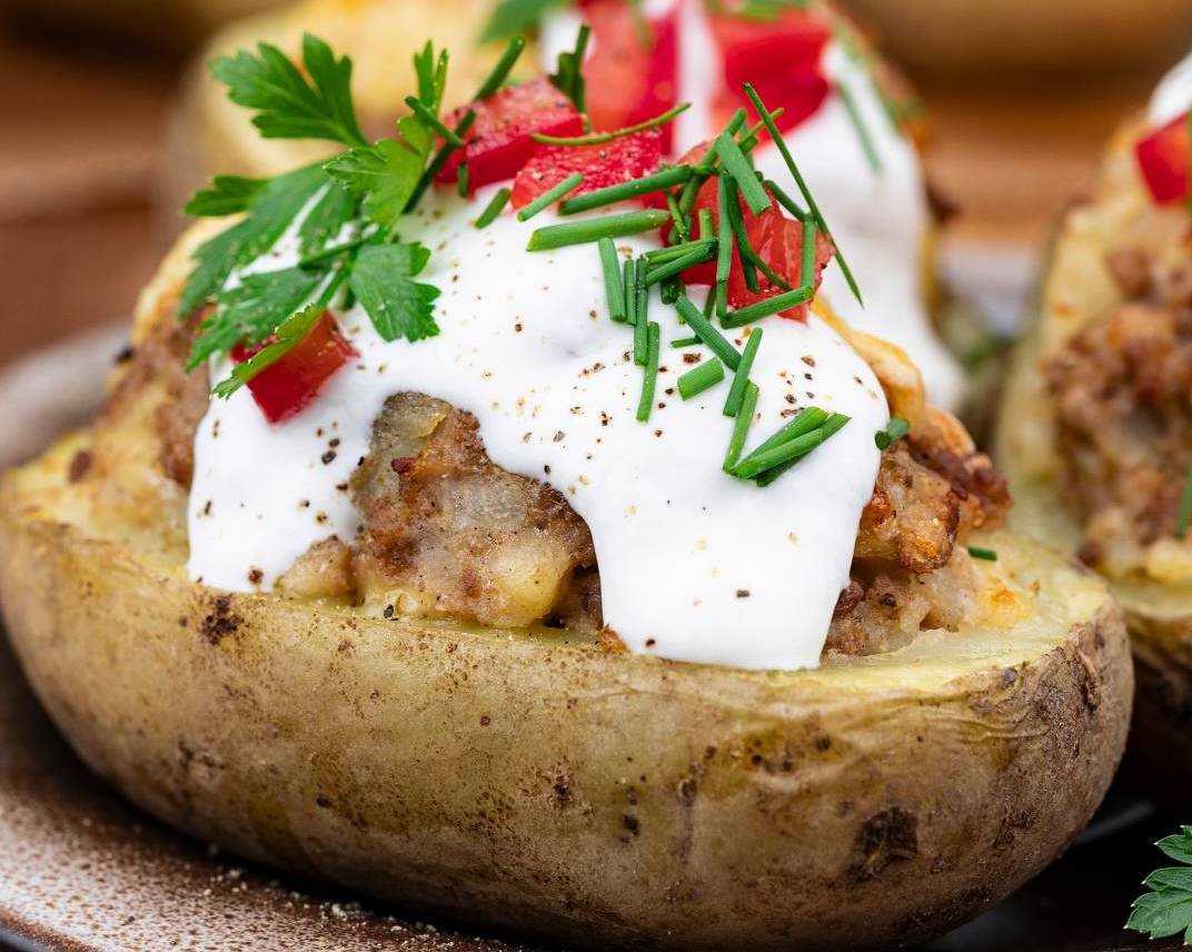 Фарширована картопля