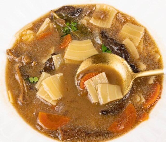 Грибний суп напередодні Різдва