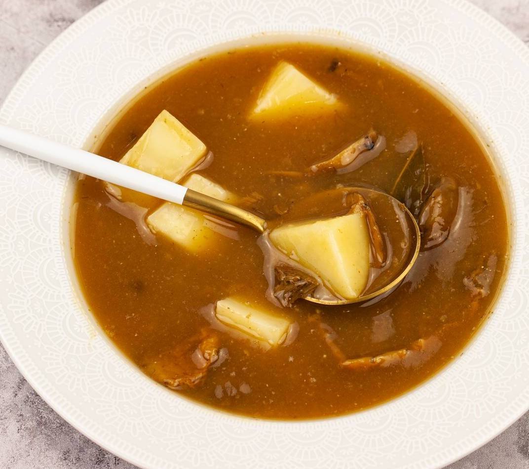 Грибна юшка на Святвечір