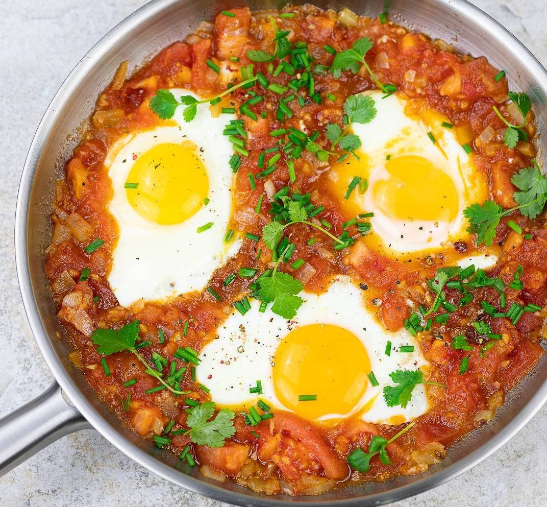 Шакшука, Арабська яєчня