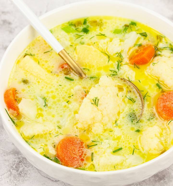 Суп з цвітної капусти 1