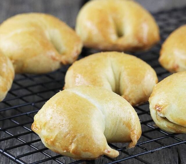 Вареники з грибами запечені в духовці