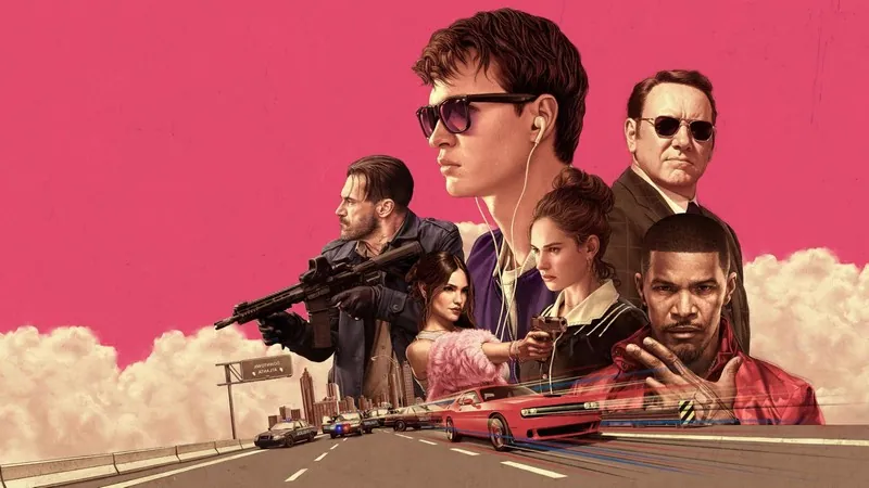 10. На драйві (Baby Driver, 2017)
