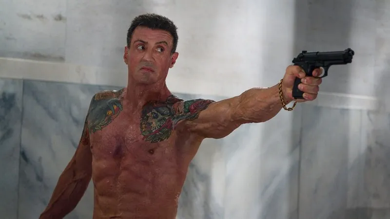 11. Нестримні (Bullet to the Head, 2012)