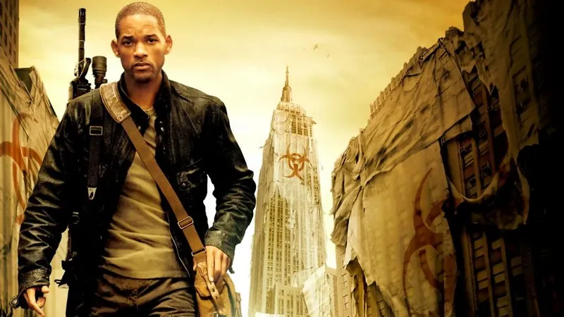 12. Я — легенда (I Am Legend, 2007)