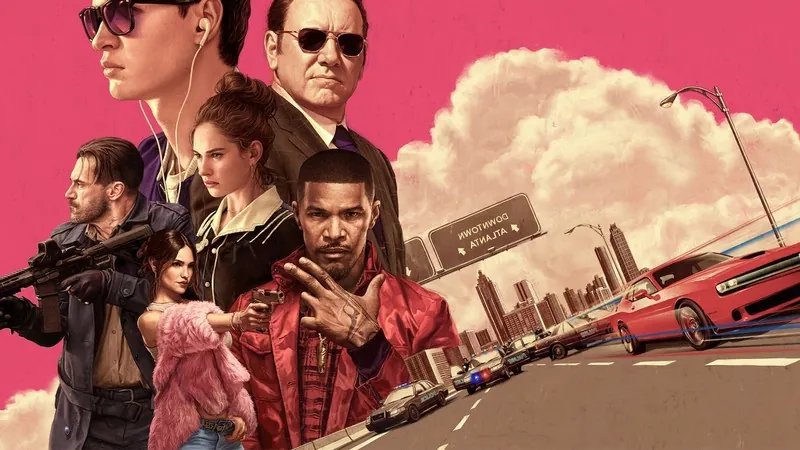 8. На драйві (Baby Driver, 2017)