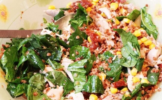 Салат з гречки