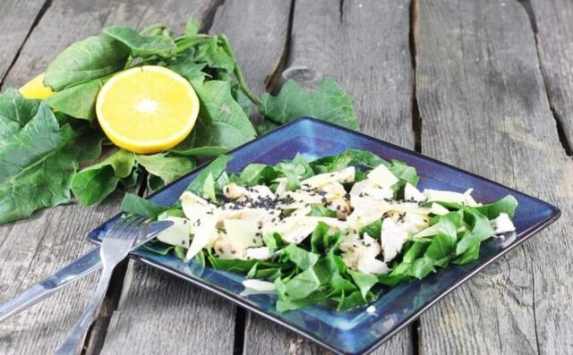 Салат з апельсином і куркою