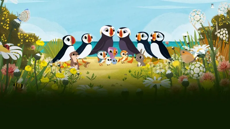 28. Пташина скеля (Puffin Rock and the New Friends, 2024)