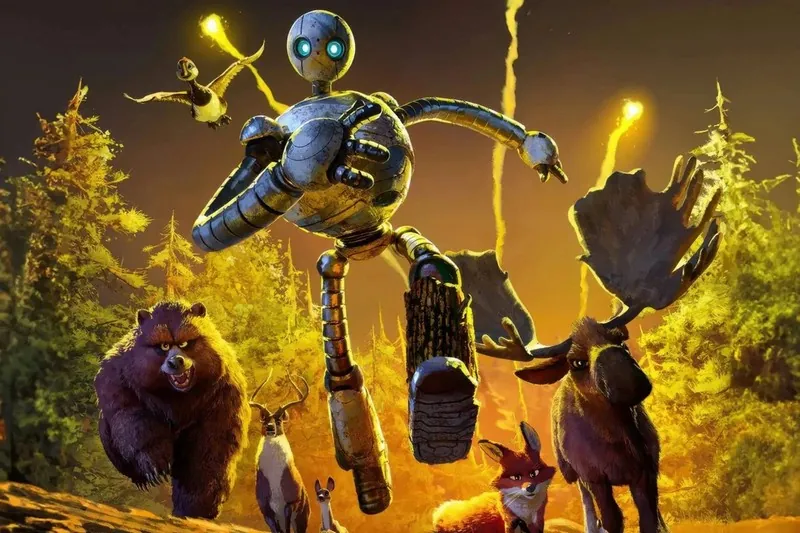 30. Дикий робот (The Wild Robot, 2024)