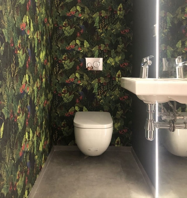 Унікальні стіни ванної кімнати
