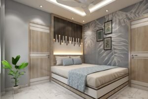 Інтер'єр маленької спальні
