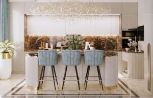 Інтер'єр кухні в світлих тонах