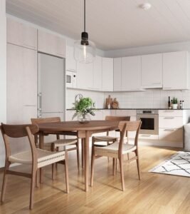 Інтер'єр кухні в приватному будинку