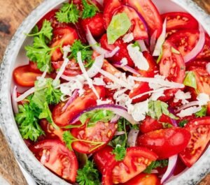 Салат з помідорів