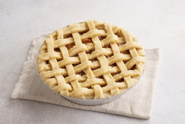 Американський яблучний пиріг на тонкому тісті