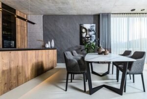 Сучасний інтер'єр вітальні